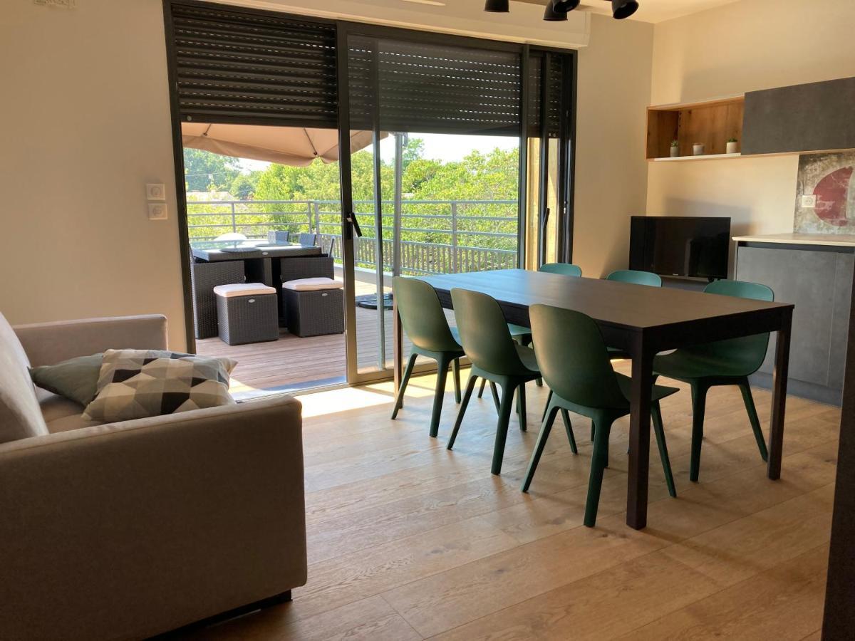 Au Coeur Du Bassin D'Arcachon,Tres Bel Appartement Avec Terrasse Однж Екстер'єр фото